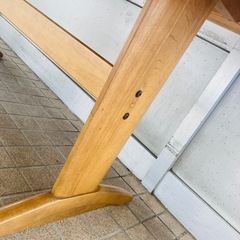 【ジモティー割引で最大15％OFF⭐️】 木製ダイニングテーブル　作業台の画像
