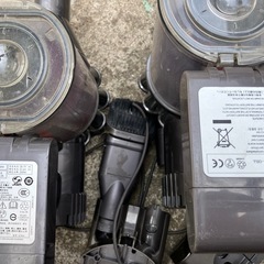 ジャンク ダイソン4本セット掃除機の画像