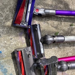 ジャンク ダイソン4本セット掃除機の画像