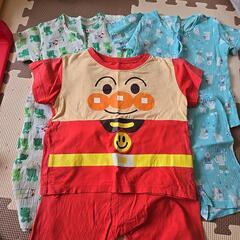夏用パジャマ　3セット　80