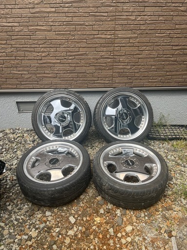 work 18インチホイール ユーロライン タイヤ 114.3マルチ