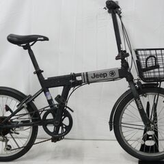 JEEP 折り畳み自転車 外装6段 20インチ 