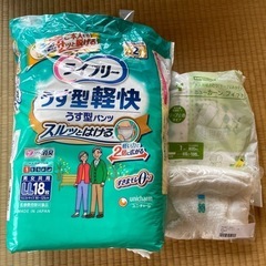 ライフリー薄型パンツ大人用　　　