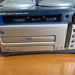 CD MD コンポ KENWOODの画像