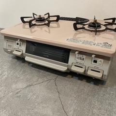 【ジモティー割】リンナイ 2023年製 2口ガスコンロ 都市ガス（ID953）