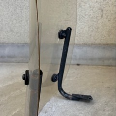 中古◆ジャンク◆ウインドシールド◆バイク用◆透明シールド◆の画像