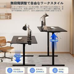 昇降デスク(flexispot)の画像