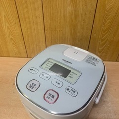 ♦SHARP 炊飯器  【2017年製】KS-C5K-W