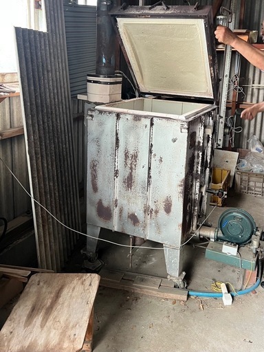 灯油式陶芸窯　　一式