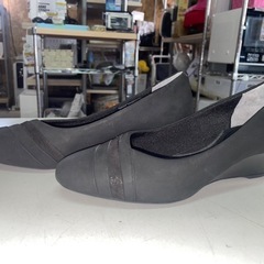美品　ROCKPORT　TOTALMOTION　1AW501　靴　パンプス　ヒール　ブラック　黒　24.5㎝　中古美品　①の画像