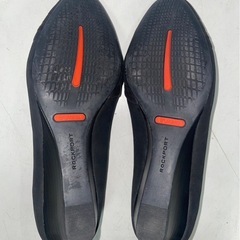 美品　ROCKPORT　TOTALMOTION　1AW501　靴　パンプス　ヒール　ブラック　黒　24.5㎝　中古美品　①の画像