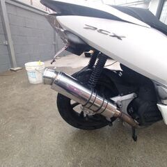 PCX Jf81 社外マフラーおまけ付きの画像