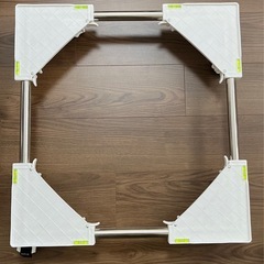 【美品】　洗濯機置き　キャスター