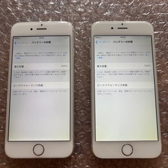 iPhone6  64Gと16G 2台まとめて　値下げ交渉ご遠慮くださいの画像