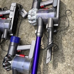 ジャンクダイソン5本セット掃除機の画像
