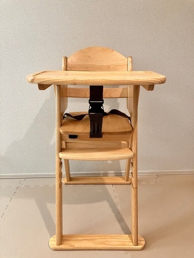 高質 ベビーチェアKATOJI (はな) 日比野の椅子《ハイチェア》の中古 ベビー用家具