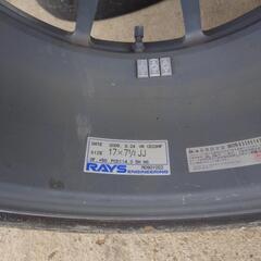 鍛造RAYSレイズ超軽量CE28NF17インチホイール4本セットの画像