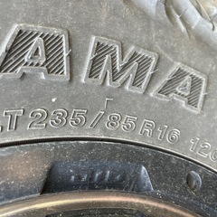 【引取限定】バリ山　2023年　ジオランダー　235/85R16 ＋アルミ4本の画像