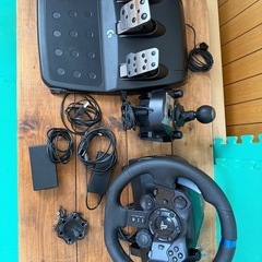 ロジクール g923 ハンコン ペダル シフターセット(実車ハン...