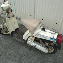 パッソル白ミリオン　実働　原付スクーターの画像