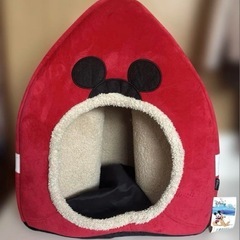 ミッキーマウス ペットハウス 赤黒
