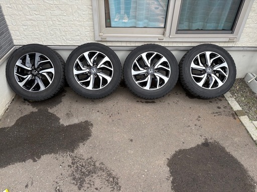 ホンダ純正ホイールスタッドレスセット 決まりました