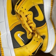 Nike Dunk High UP Gold/Black ダンク...