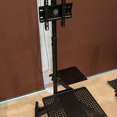 キャスター付きテレビスタンドの画像