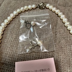 ベルメゾン　パールネックレスセット　　　　　の画像