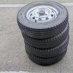 スタッドレス　145/80R12 8分山 4本　WINTER M...