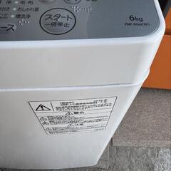 【中古】洗濯機　TOSHIBA AW-6G6-W 2018年製 6.0kgの画像
