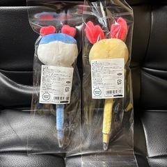 ちいかわ　ふわふわマスコットボールペン　ハチワレ うさぎ　　　　　　　　　の画像