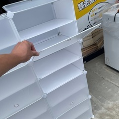 収納 棚 ラック 下駄箱 等の画像