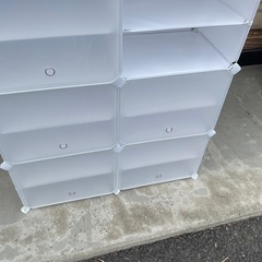 収納 棚 ラック 下駄箱 等の画像