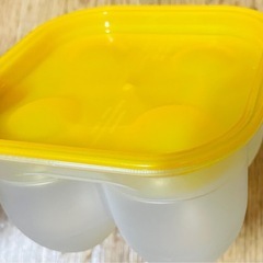 ゆで卵作る容器
