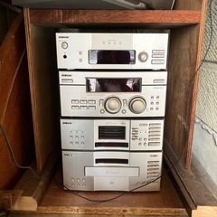 オーディオコンポ　【ラジオ聞けます】