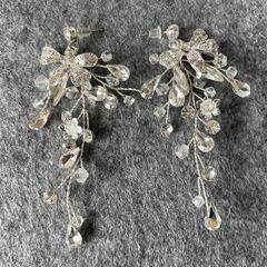 ピアス　結婚式　シルバーの画像