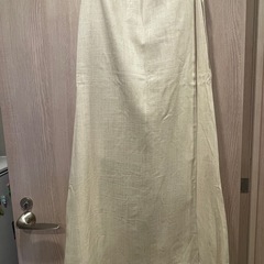 リネンロングスカート