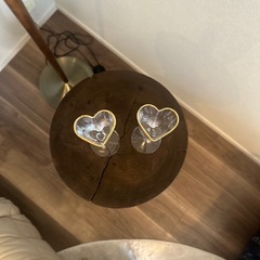 ♡シャンパングラス2つ