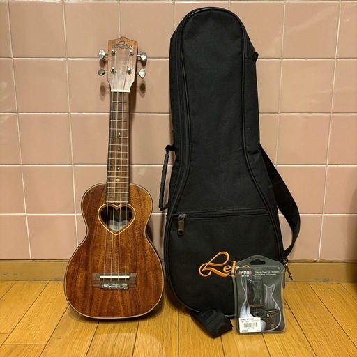 Leho ウクレレ ハートホール