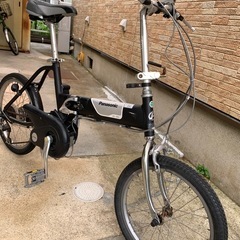 Panasonic製のoff time折りたたみ電動
自転車