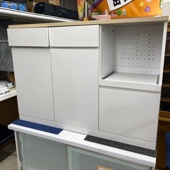 イーナ　食器棚　幅120×奥39.5×高85cm　リサイクルショ...