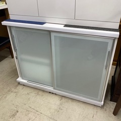 食器棚　幅80×奥41×高160cm　リサイクルショップ　朝霞市...