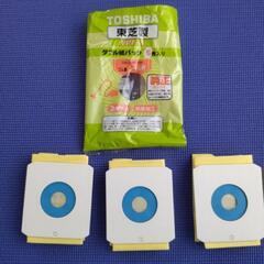 東芝製掃除機  クリーナー紙パック  ３枚の画像