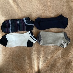 男子　スニーカー靴下