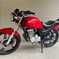 SUZUKI EN125-3F RED セル始動