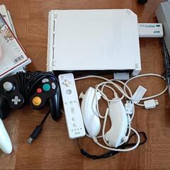 Wii本体 ゲームキューブコントローラー ゲームソフト4本セット
