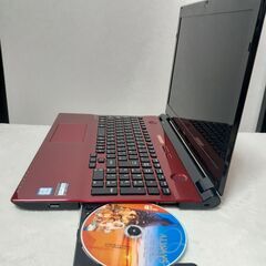 綺麗なクリスタルレッド　NEC　15インチ　core i7　8GB　SSD　カメラ　Wi-Fi　Bluetooth　ブルーレイ　テンキー　Microsoft Office2021　Windows11の画像