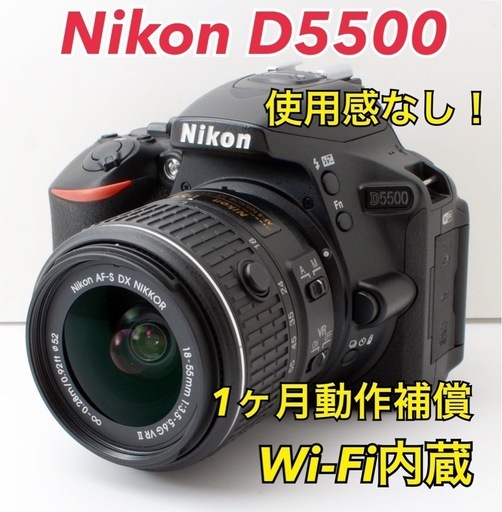 一眼レフ　NIKON　D5500 オマケ付き　動作確認済み 一眼レフ NIKON D5500 オマケ付き 動作確認済み