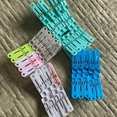中古　洗濯バサミ